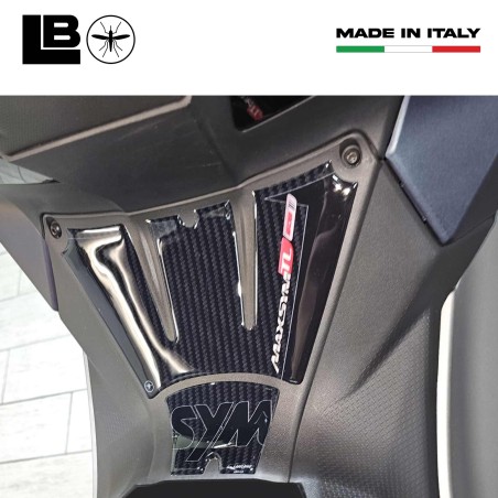 Adesivo Gel 3D Protezione Pedana scooter compatibile con Sym Maxsym TL 508