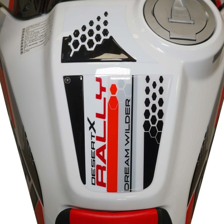 Paraserbatoio Adesivo 3D Protezione moto compatibile con Ducati DesertX Rally