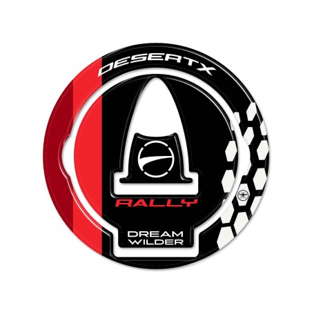 Adhesivo protector tapa depósito moto 3D compatible con Ducati DesertX Rally