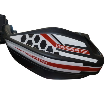 Motorcycle Handguard Protections 3D Gel Stickers compatible with Ducati Desertx Rally