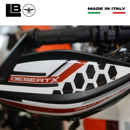 Protecciones Paramanos Moto Adhesivos 3D Gel compatibles con Ducati Desertx Rally