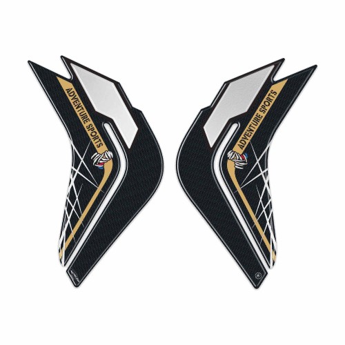 2 PROTEZIONI LATERALI GEL 3D compatibili x MOTO HONDA AFRICA TWIN ADVENTURE 2019