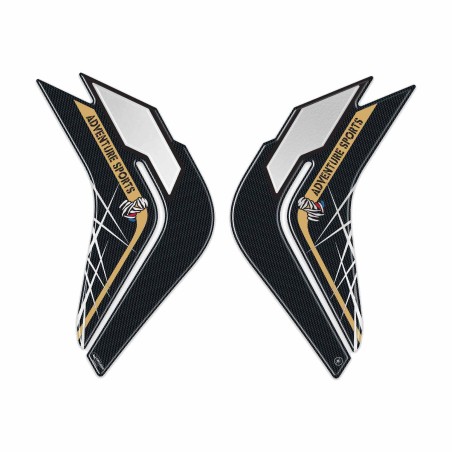 2 PROTEZIONI LATERALI GEL 3D compatibili x MOTO HONDA AFRICA TWIN ADVENTURE 2019