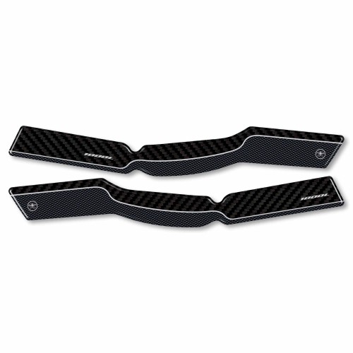2 ADESIVI in RESINA GEL 3D per PARAMANI compatibili per MOTO HONDA AFRICA TWIN