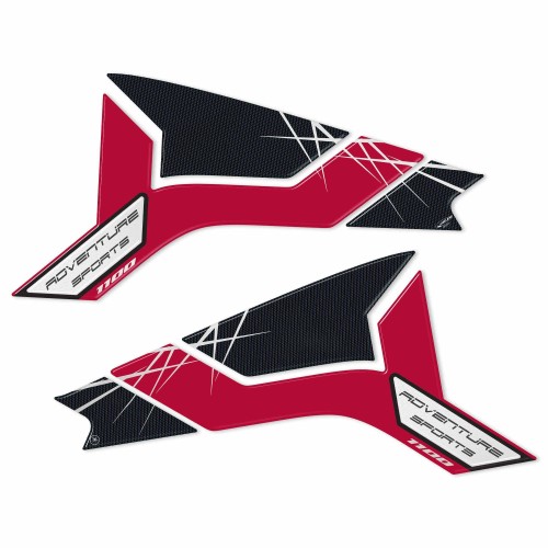 2 PROTEZIONI LATERALI GEL 3D x MOTO compatibili HONDA AFRICA TWIN ADVENTURE 1100