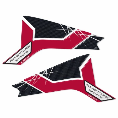 2 PROTECCIONES LATERALES 3D GEL x MOTO compatible HONDA AFRICA TWIN ADVENTURE 1100