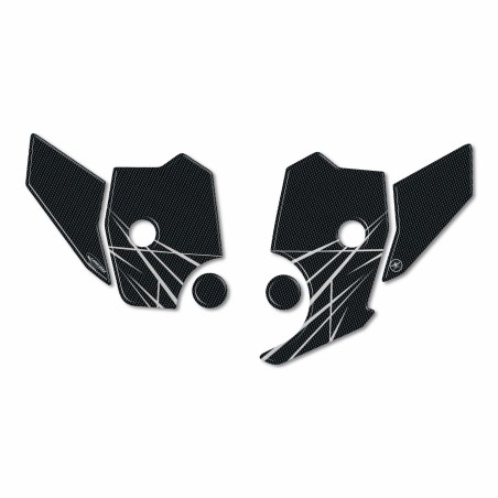 Kit 3D Gel Heel Protector Stickers Compatible Honda Africa Twin 1100 L
