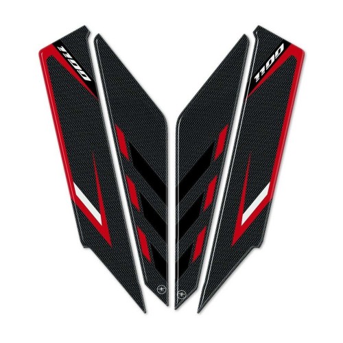 2 ADHESIVOS 3D PROTECCIONES PANEL FRONTAL compatible HONDA AFRICA TWIN 1100 L