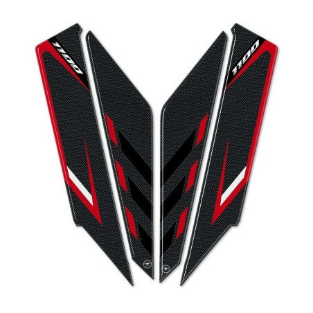2 ADESIVI 3D PROTEZIONI PARAFANGO ANTERIORE compatibili HONDA AFRICA TWIN 1100 L