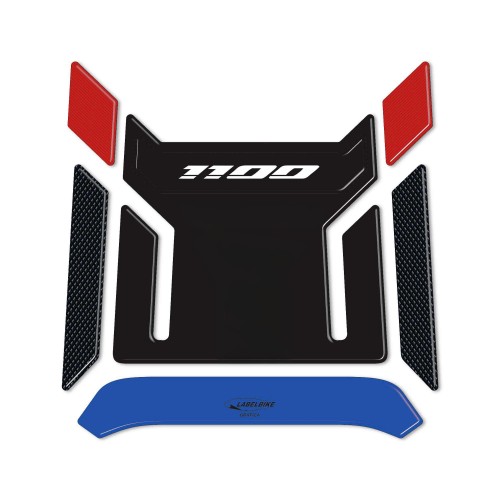 Adesivo 3D Paraserbatoio moto compatibile con Honda Africa Twin 1100 2022