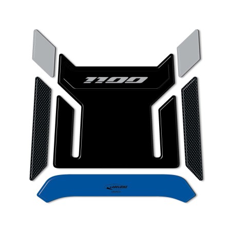 Adesivo 3D Protezione Paraserbatoio moto compatibile con Honda Africa Twin 1100 2022