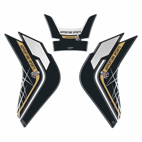 KIT ADESIVI 3D SERBATOIO MOTO COMPATIBILI CON HONDA AFRICA TWIN ADVENTURE 2019