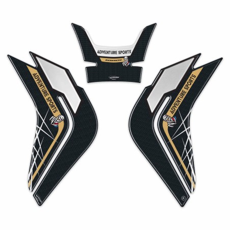 KIT DE ADHESIVOS 3D PARA DEPÓSITO DE MOTO COMPATIBLE CON HONDA AFRICA TWIN ADVENTURE 2019