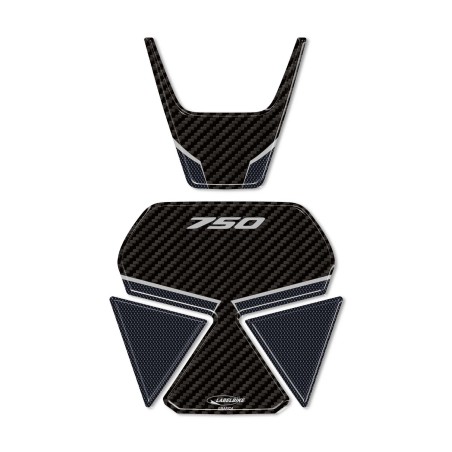 3D gel sticker to protect the footboard in the ignition area, Honda Forza 750 compatible