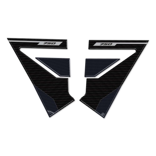 Adesivi 3D Protezioni Fianchetti compatibili con Honda Forza 750 2021-2023