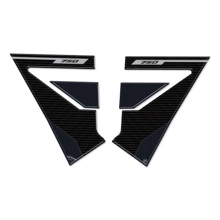 Adesivi 3D Protezioni Fianchetti compatibili con Honda Forza 750 2021-2023