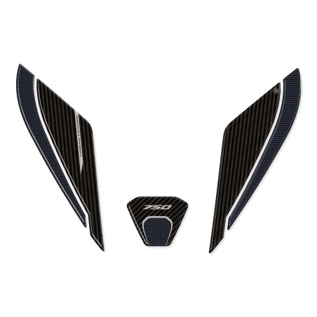Adesivi muso frontale in resina gel 3D per scooter compatibili Honda Forza 750