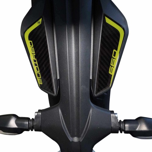 Adesivi resin 3D Protezioni Codino moto compatibili con Triumph Daytona 660 2024