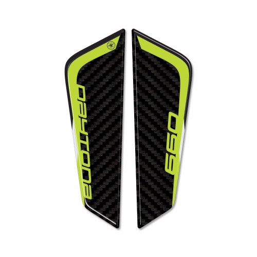 3D Resin Stickers Protecteurs de queue de moto compatibles avec Triumph Daytona 660 2024 2