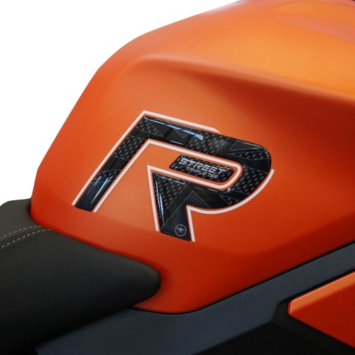 Pegatinas 3D compatibles con los protectores de depósito Triumph Street Triple 765 R 2024