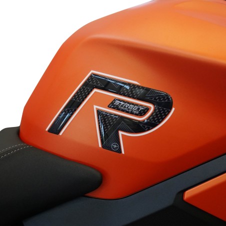 Pegatinas 3D compatibles con los protectores de depósito Triumph Street Triple 765 R 2024