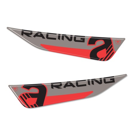 Adesivi Gel 3D protezioni Maniglie moto compatibili con Aprilia RS 457 2024