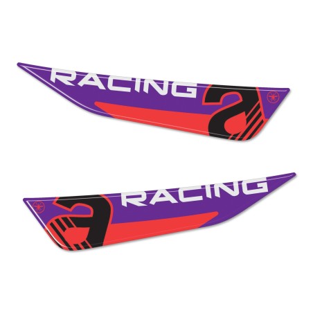 Adesivi Gel 3D protezioni Maniglie moto compatibili con Aprilia RS 457 2024