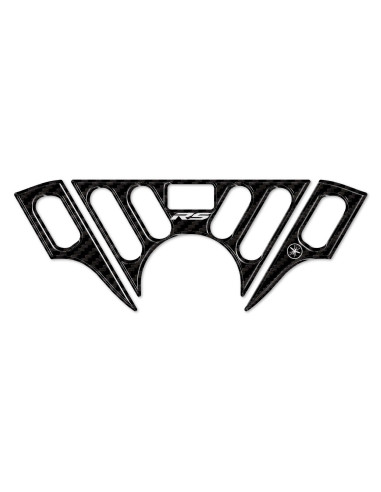 Adesivo 3D Piastra Forcella Sterzo moto compatibile con Aprilia RS 457 2024