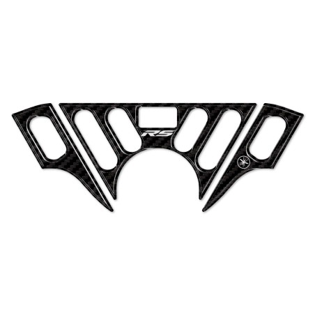 Adesivo 3D Piastra Forcella Sterzo moto compatibile con Aprilia RS 457 2024
