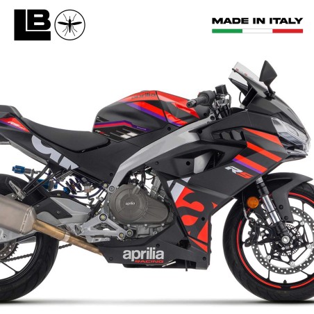 Adesivi 3D Protezioni Laterali Serbatoio compatibili con Aprilia RS 457 2024