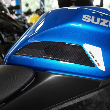 Adhesivos 3D Protecciones Laterales Depósito compatible con Suzuki GSX-S 1000 2024