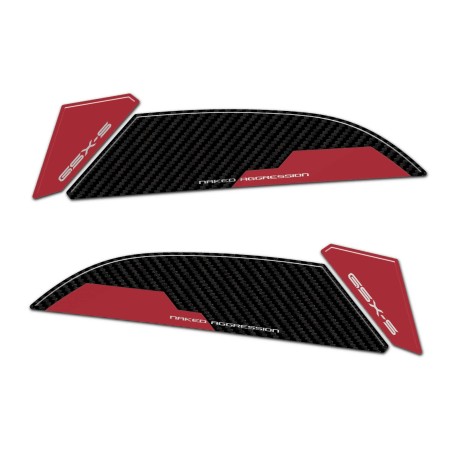 Adhesivos 3D Protecciones Laterales Depósito compatible con Suzuki GSX-S 1000 2024