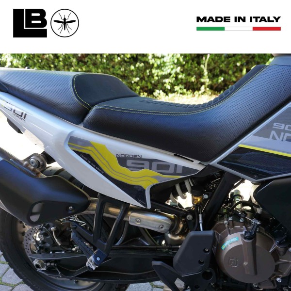 3D Stickers Kit Motorcycle Protections Compatible with Husqvarna Norden 901 2024