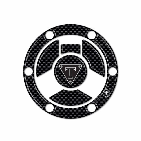 Protezione Graffi Tappo Serbatoio Adesivi In Gel 3d Per Moto Triumph dal 2016-25