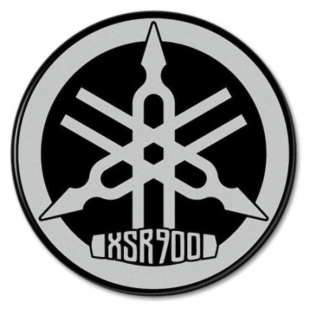ADESIVO in RESINA 3D ARGENTO PROTEZIONE CARTER XSR900 VARIATORE YAMAHA XSR 900