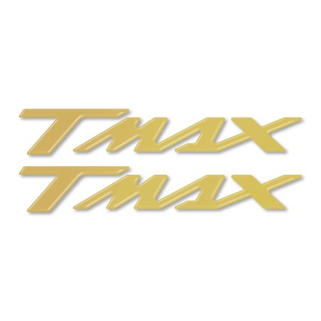 Adhesivos para scooter 3D con escrituras de resina Tmax compatibles con Yamaha T-Max 500-530-560