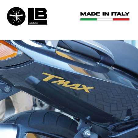 Adhesivos para scooter 3D con escrituras de resina Tmax compatibles con Yamaha T-Max 500-530-560