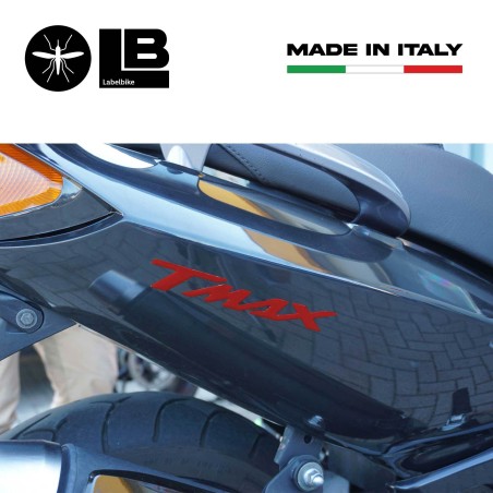 Adhesivos para scooter 3D con escrituras de resina Tmax compatibles con Yamaha T-Max 500-530-560
