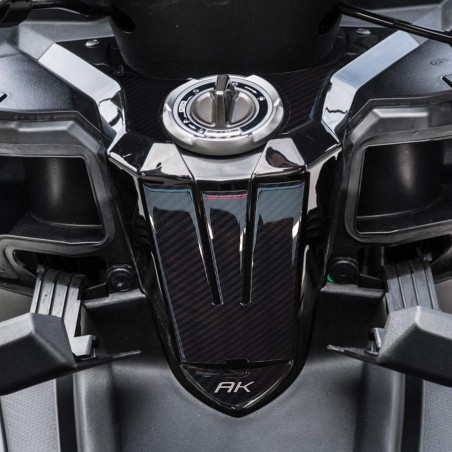 ADESIVI GEL 3D PROTEZIONE ZONA ACCENSIONE compatibile per scooter KYMCO AK 550