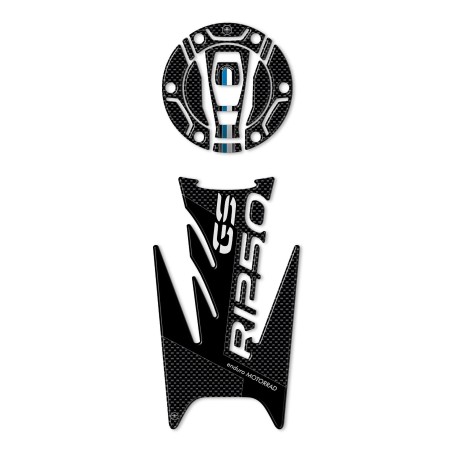 KIT PARASERBATOIO e TAPPO in gel 3D PROTEZIONI compatibili per MOTO BMW GS R1250