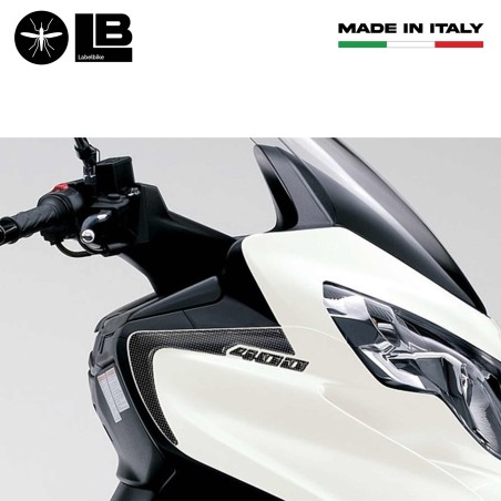 2 ADESIVI 3D GEL PROTEZIONE SPIGOLI compatibili per SUZUKI BURGMAN 400 DAL 2006-2016