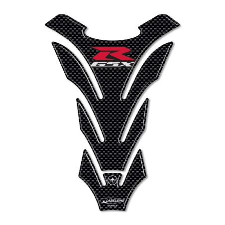 PARASERBATOIO ADESIVI 3D SUZUKI PROTEZIONE SERBATOIO per MOTO GSXR GSX-R Carbon