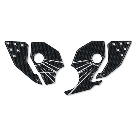 Adhesivos de protección de umbral de puerta de gel 3D compatibles con Honda Africa Twin 1000
