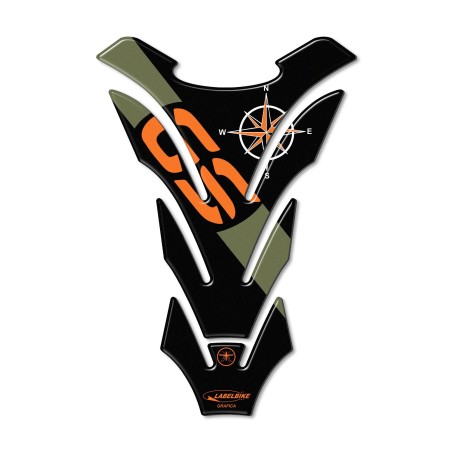 ADHESIVOS-STICKERS PARA PROTECCIÓN DEPÓSITO en RESINA GEL 3D compatibles para MOTO GS BMW GS