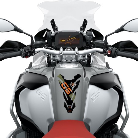 ADHESIVOS-STICKERS PARA PROTECCIÓN DEPÓSITO en RESINA GEL 3D compatibles para MOTO GS BMW GS