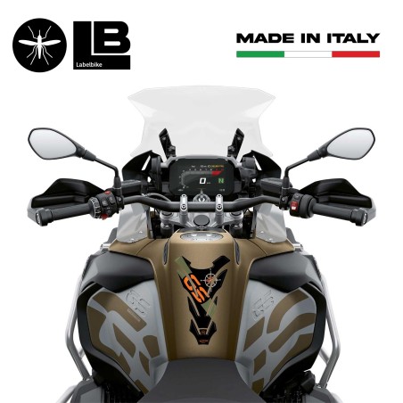 ADHESIVOS-STICKERS PARA PROTECCIÓN DEPÓSITO en RESINA GEL 3D compatibles para MOTO GS BMW GS