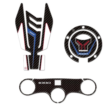 Kit protezioni in gel 3D per moto compatibili Honda CBR1000RR-R Fireblade CBR