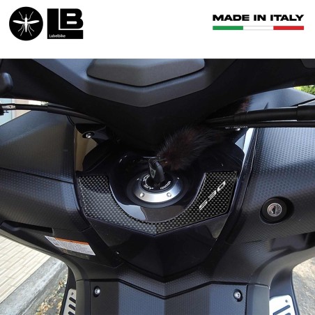 ADESIVO 3D ERGAL compatibile per SCOOTER YAMAHA TMAX 530 PROTEZIONE ZONA CHIAVE