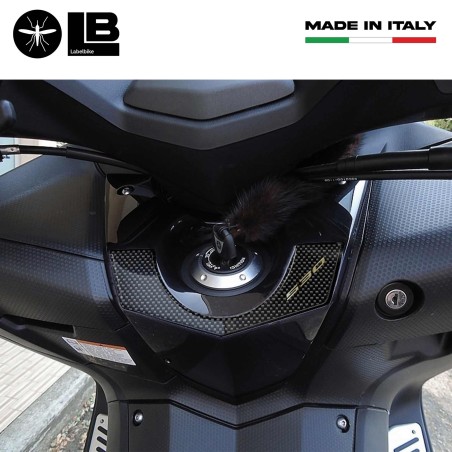 PEGATINA ERGAL 3D compatible para SCOOTER YAMAHA TMAX 530 PROTECCIÓN AREA DE LLAVES