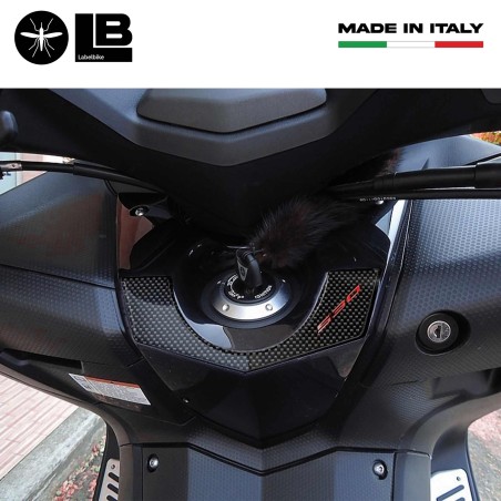 ADESIVO 3D ERGAL compatibile per SCOOTER YAMAHA TMAX 530 PROTEZIONE ZONA CHIAVE